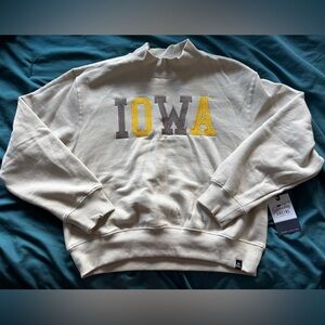 Embroidered Iowa Mockneck